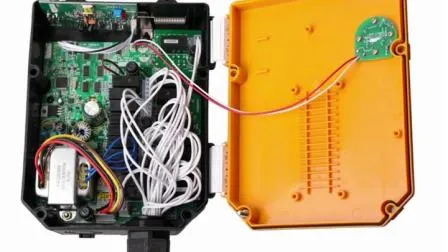 Receptor transmisor RC de control remoto por radio para grúa pórtico