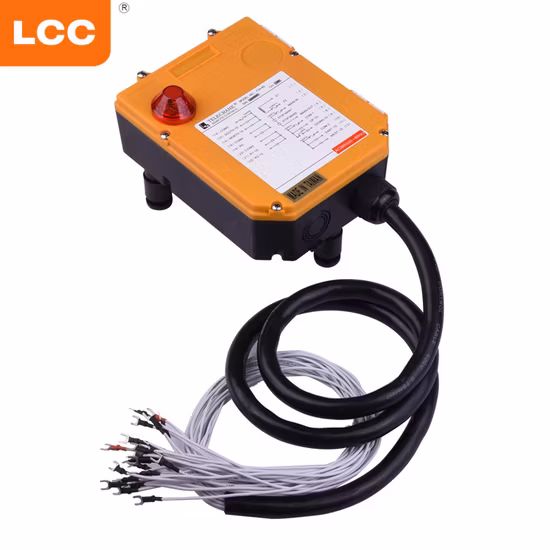 Receptor transmisor RC de control remoto por radio para grúa pórtico